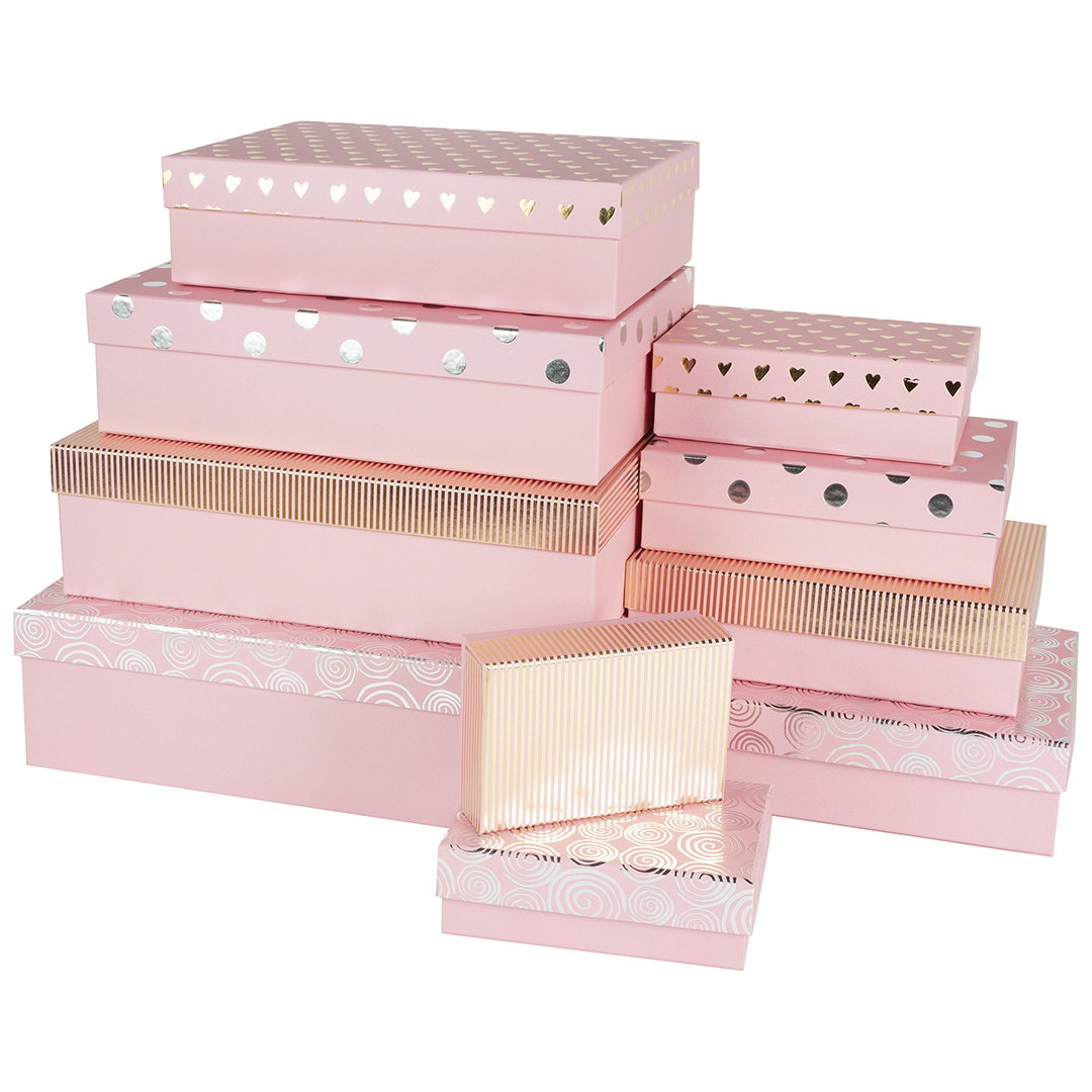 Dāvanu kastītes 10gab. komplekts GBA-16 B-8861