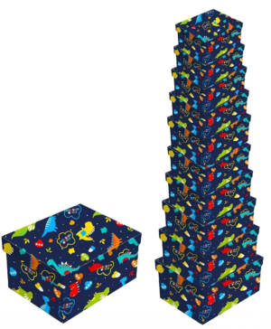 Dāvanu kastītes 10gab. komplekts DKH-10 H-2261