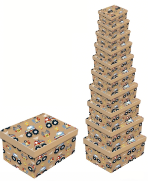 Dāvanu kastītes 10gab. komplekts DKH-10 H-2270